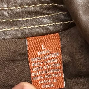 Tommy Bahama Men’s Leather Jacket